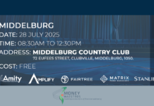 Retirement planning workhops by Money Maestros in Middelburg 28 July 2025