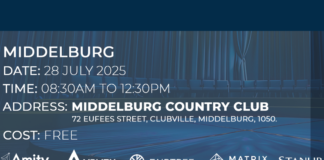 Retirement planning workhops by Money Maestros in Middelburg 28 July 2025