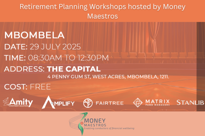 Money Maestros Retirement Planning Workshops Mbombela