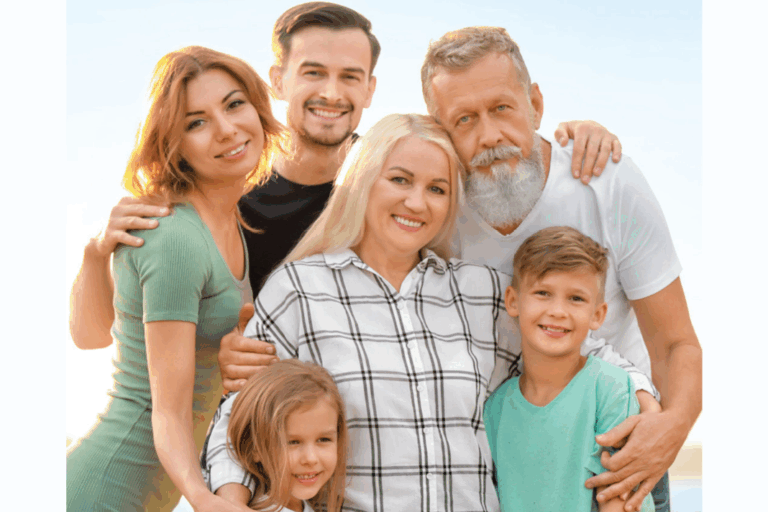 Blending families, balancing futures